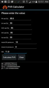 PVR Calculator screenshot 0