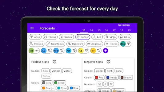 Horoscope screenshot 12