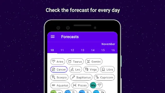 Horoscope screenshot 3