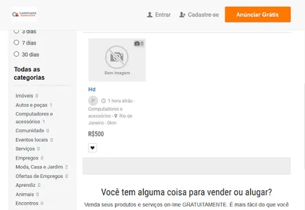 Classificados Adamantina screenshot 0