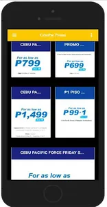 Piso Fare App for CebuPac screenshot 1