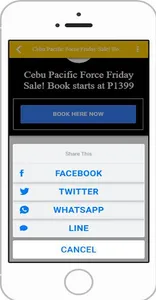 Piso Fare App for CebuPac screenshot 2