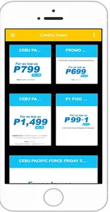 Piso Fare App for CebuPac screenshot 3