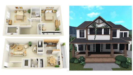 Bloxburg House Layout screenshot 3