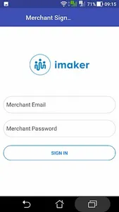 Imaker Merchant screenshot 0