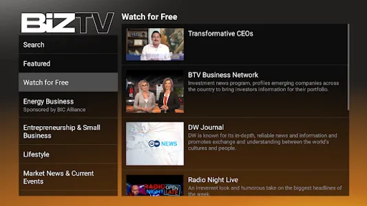 BizTV screenshot 4