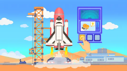 Dinosaur Rocket:Games for kids screenshot 16