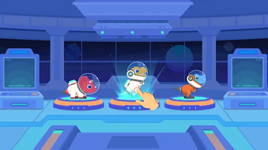 Dinosaur Rocket Games for kids screenshot 31