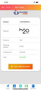 Imaze Topup screenshot 4