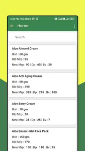 Imc products price list screenshot 2