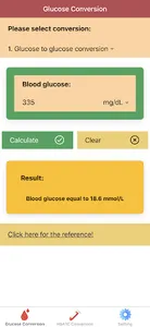 Blood Sugar Converter Pro screenshot 0