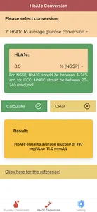 Blood Sugar Converter Pro screenshot 1