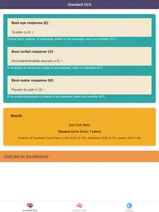 Glasgow Coma Scale (GCS) Score screenshot 3