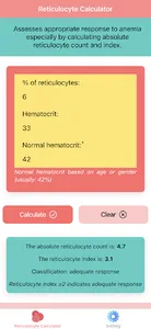 Absolute Reticulocyte Count screenshot 0