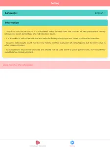 Absolute Reticulocyte Count screenshot 3