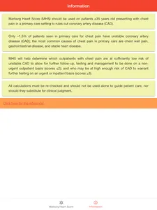 Marburg Cardiology Score screenshot 6