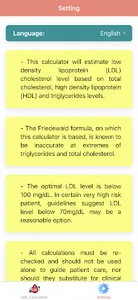 LDL Cholesterol Calculator screenshot 1