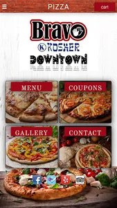 Bravo Kosher Downtown Pizza screenshot 0