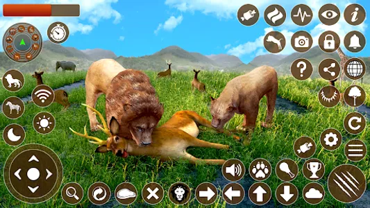 Lion Games 3D Animal Simulator screenshot 13