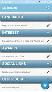 My Resume - Best CV Builder screenshot 0