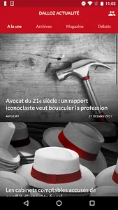 Dalloz actualité screenshot 0