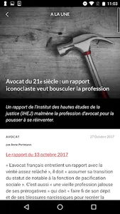 Dalloz actualité screenshot 1