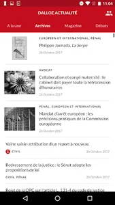 Dalloz actualité screenshot 3
