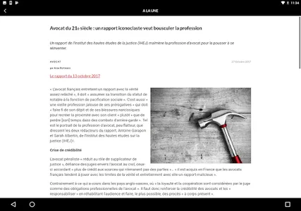 Dalloz actualité screenshot 9