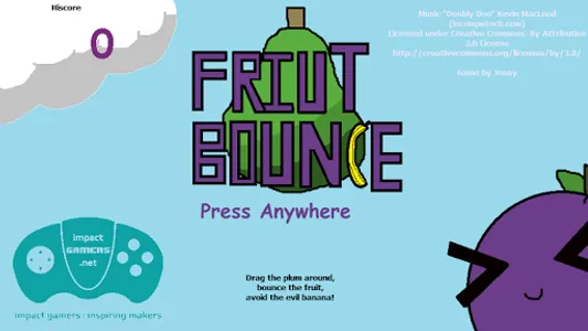 Fruit bounce screenshot 0