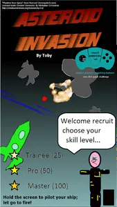 Asteroid Invasion - one click  screenshot 0