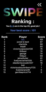 Swipe Color Game screenshot 2