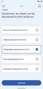 Imposter Syndrome Test screenshot 1