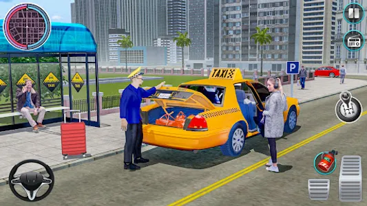 City Taxi Driving: Taxi Games screenshot 9