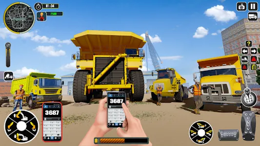 Excavator Truck Simulator Game screenshot 10