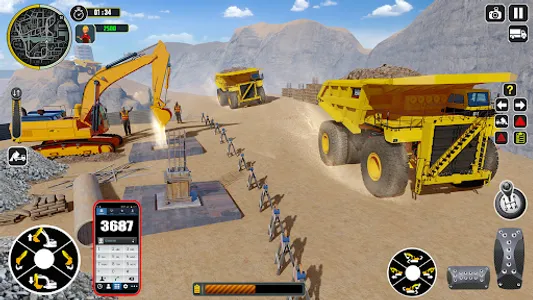 Excavator Truck Simulator Game screenshot 3