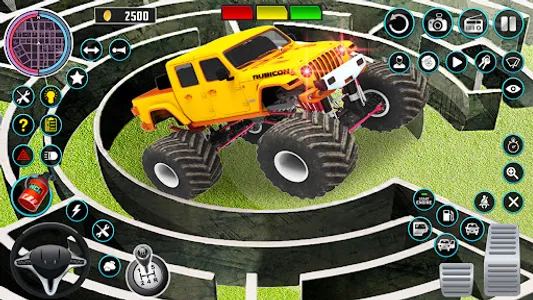 Monster Truck Maze Puzzle Game screenshot 16