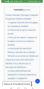 Impuesto Predial Medellín Info screenshot 2