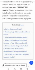 Impuesto Predial screenshot 0