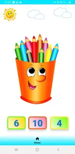 Учим цифры и стихи screenshot 2