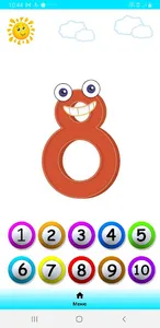 Учим цифры и стихи screenshot 3