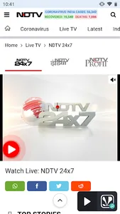 NDTV India Lite - Khabar screenshot 3