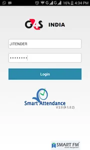 G4S SmartFM Attendance screenshot 0