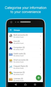 Password Manager - Nifty eWall screenshot 0