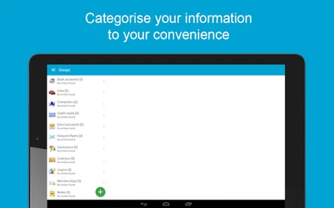 Password Manager - Nifty eWall screenshot 10