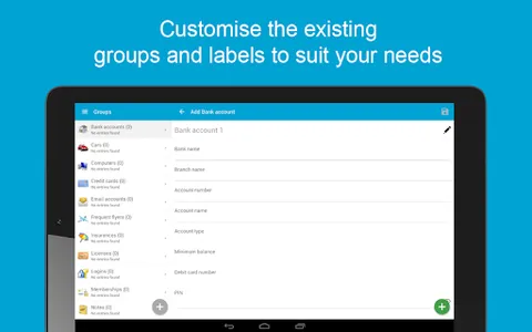 Password Manager - Nifty eWall screenshot 11