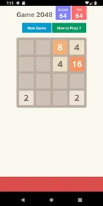 Game 2048 screenshot 2