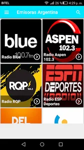 Radio Emisoras Argentina screenshot 2