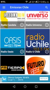 Radio Emisoras Chile screenshot 2