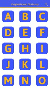 Original Dream Dictionary screenshot 1