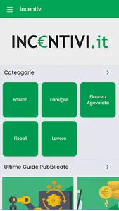 Incentivi.it screenshot 0